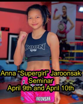 Anna “Supergirl” Jaroonsak Seminar